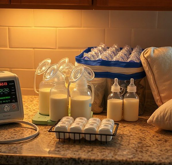 pumping and storing breast milk