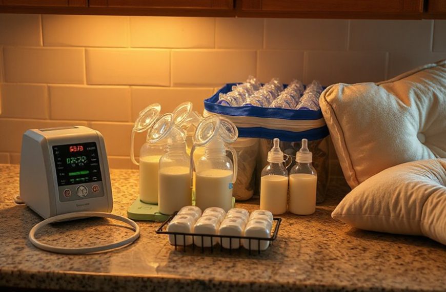 pumping and storing breast milk