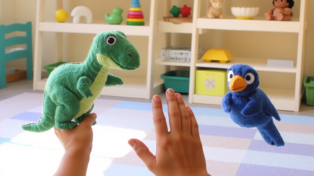 puppets teach emotional control