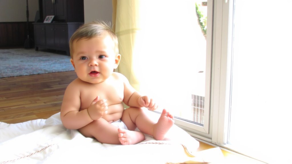 quiet moments boost babbling