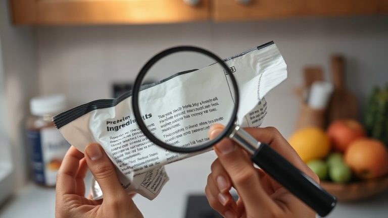 reading labels for trans fats