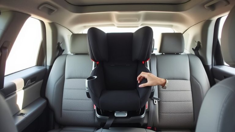 rear facing car seat installation