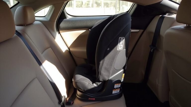 rear facing coupe installation