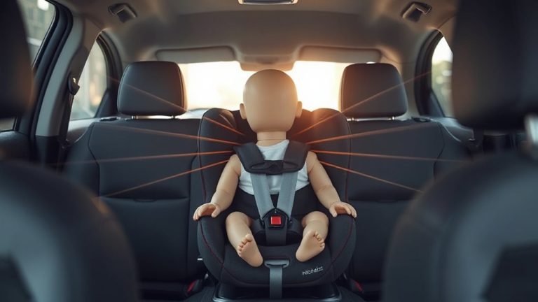 rear facing reduces infant crash impact