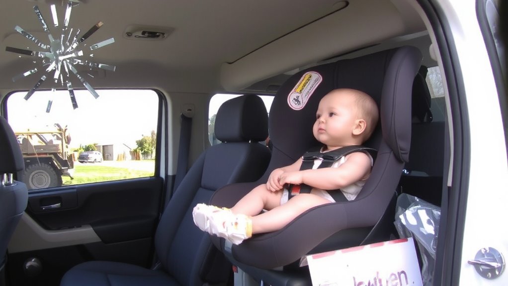 rear facing until age two
