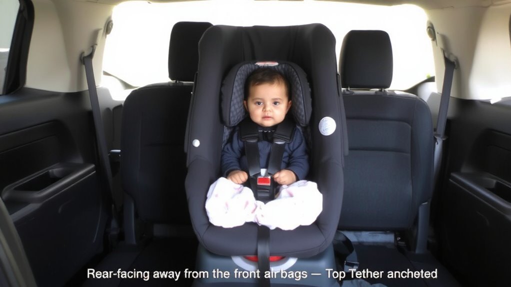 rear facing until age two