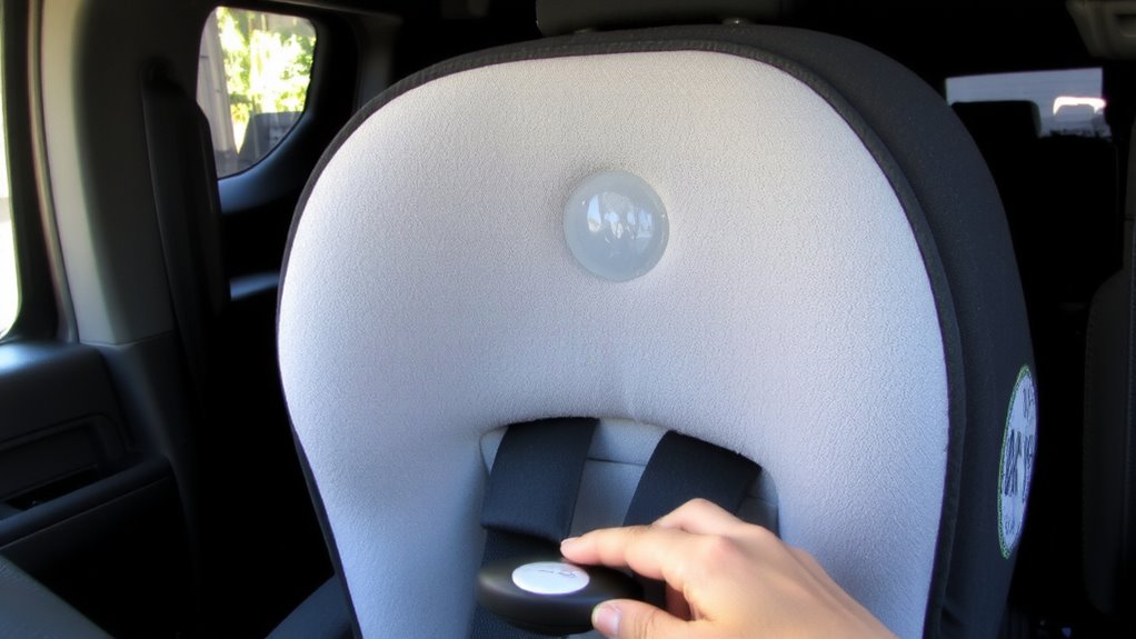recline angle safety guide