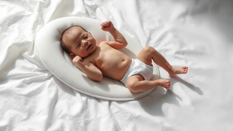 reclined positioning for high toned infants