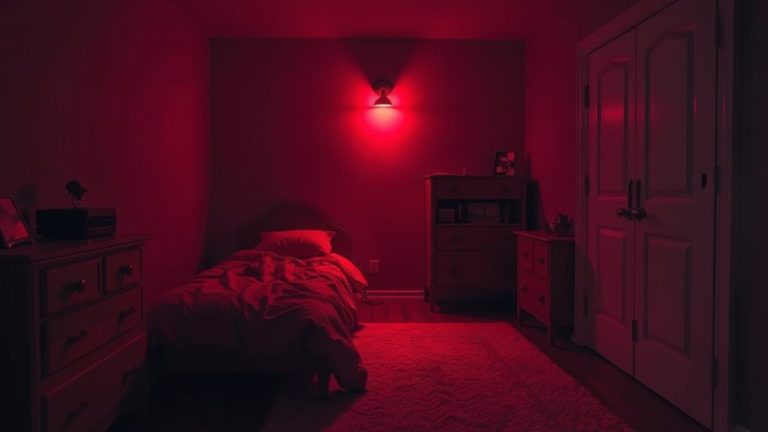 red spectrum nightlight safety