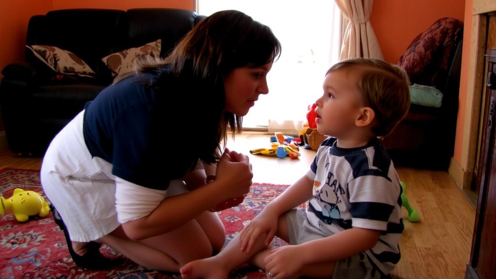 respond to baby babbles immediately