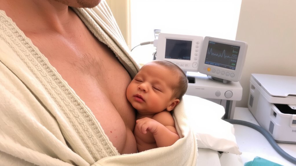 ring slings stabilize preemie vitals