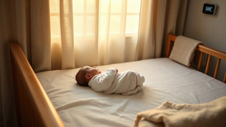 room temperature affects infant sleep