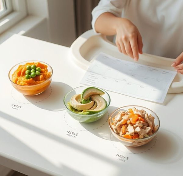 How to Handle Food Jags in 11-Month-Old Babies With Rotating Menus
