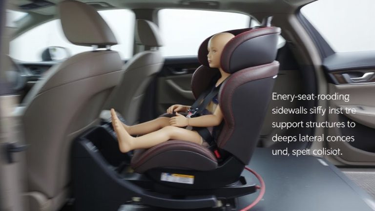 rotational force reduction car seats