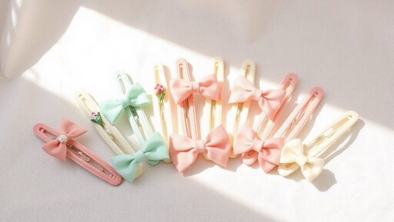safe adorable infant hair clips