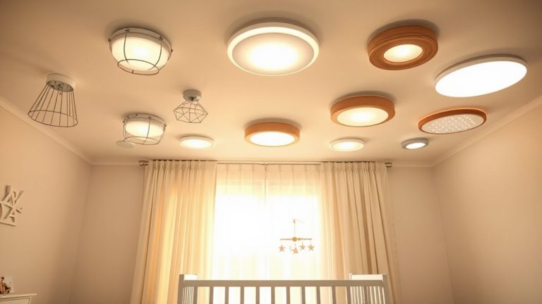safe and stylish nursery lights