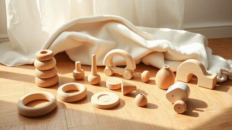 safe durable wooden infant toys