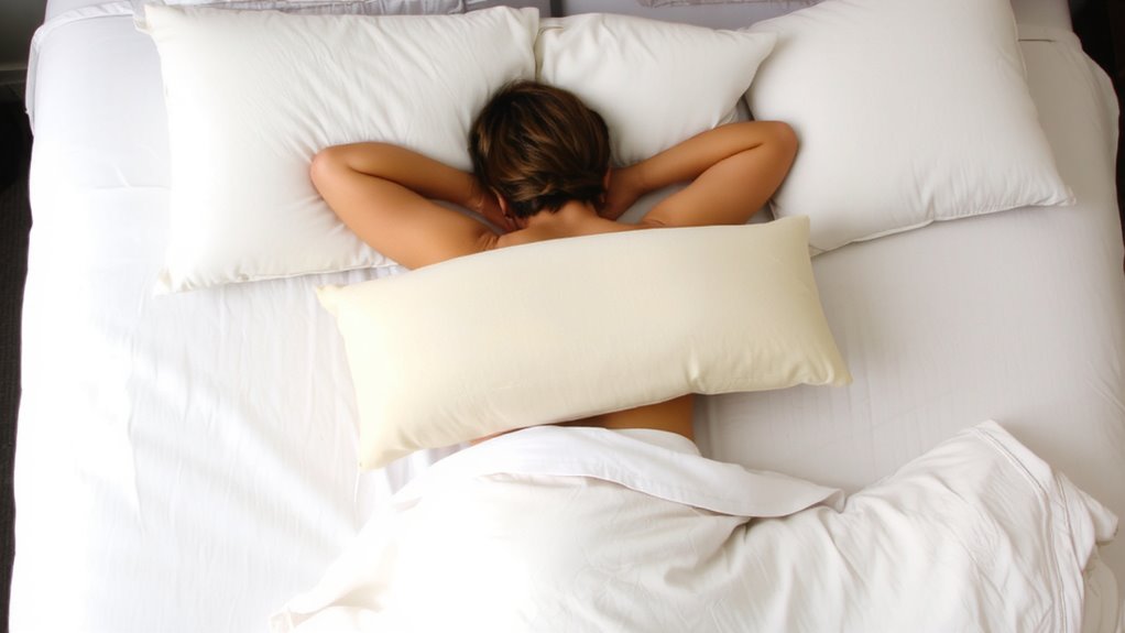 safe face down pillow placement