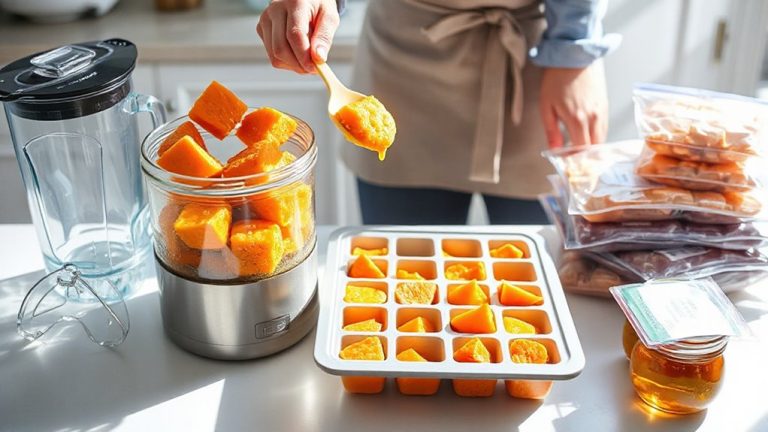 safe homemade baby food preparation
