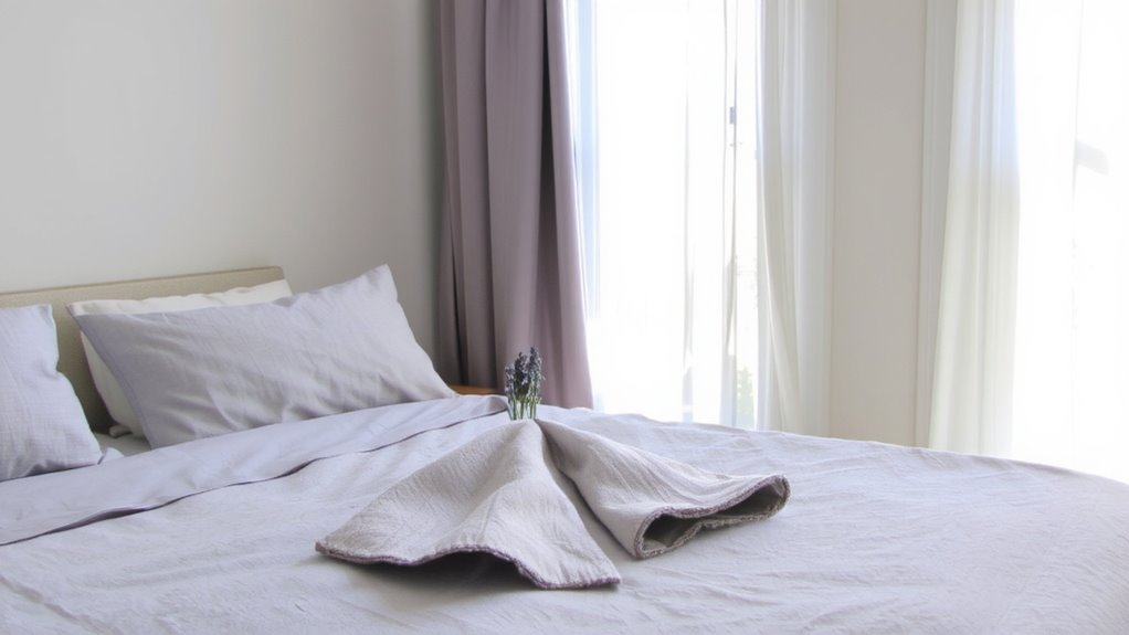 safe lavender bedding choices