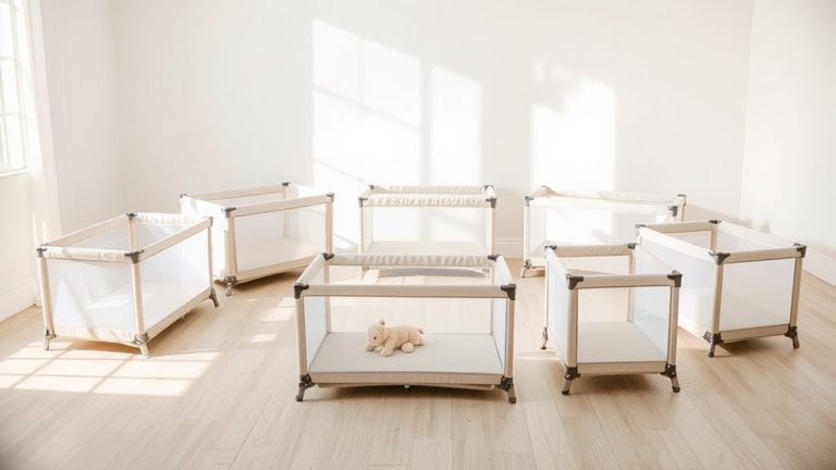 safe portable baby play yards
