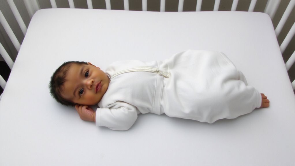 safe sleep with sleep sacks