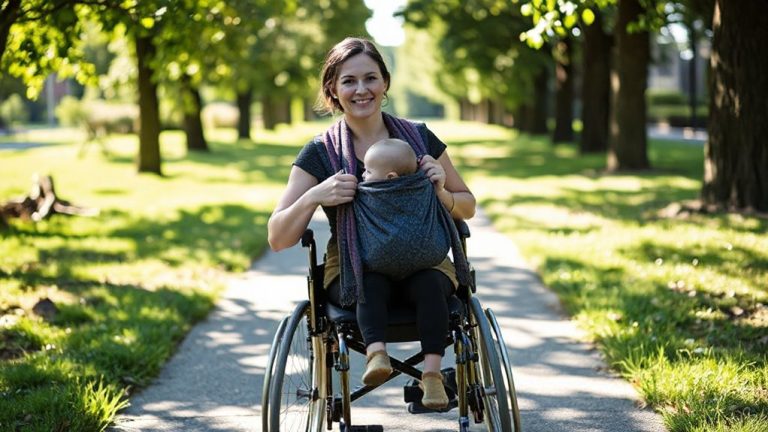 safe sling use wheelchair