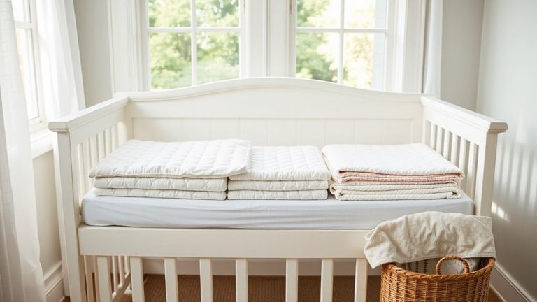 safe washable crib mattress protectors