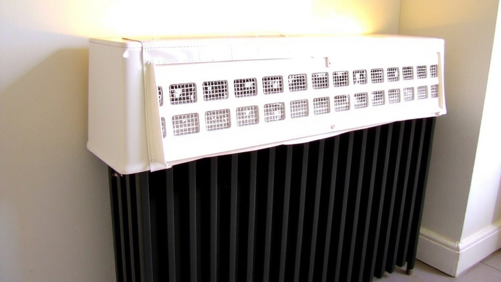 safety covers prevent heater burns