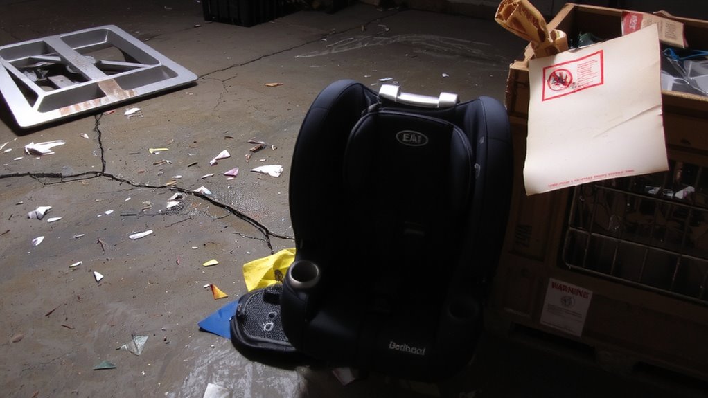 safety failures in car seats