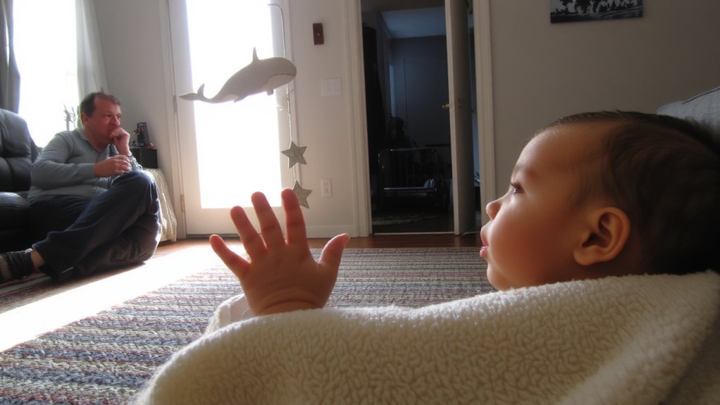 secure babies babble more