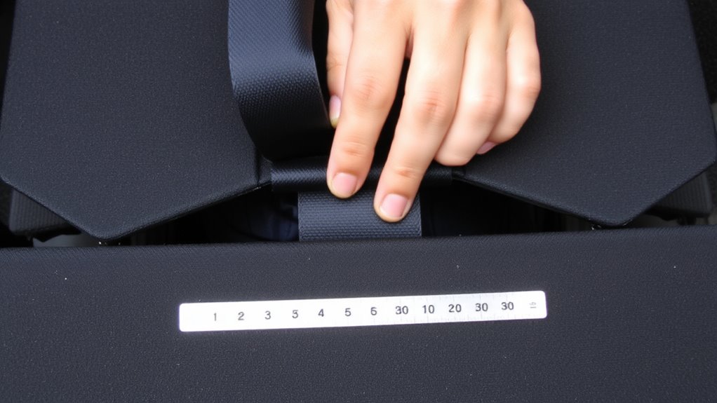 secure fit one inch test