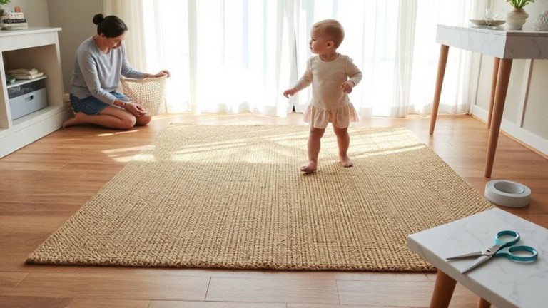 secure rugs to prevent falls