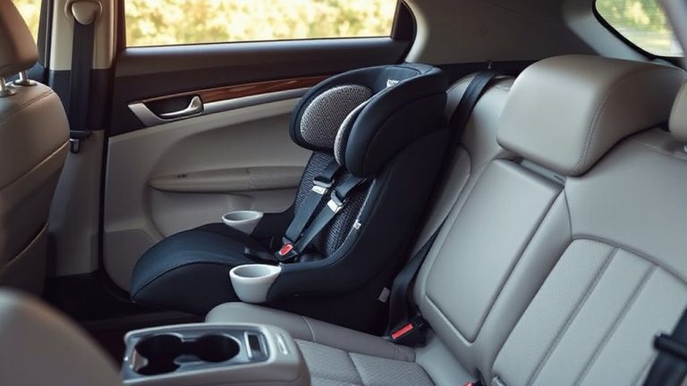 secure seat around console