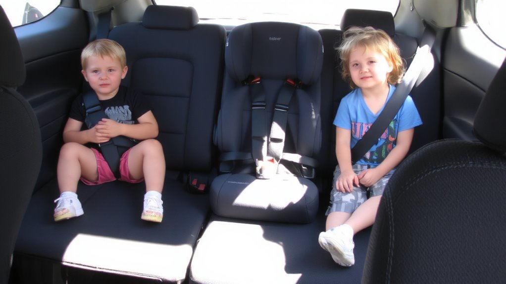 secure with latch or seat belt