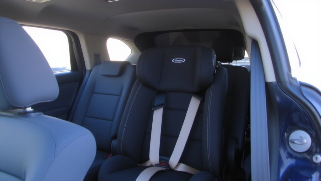 secure with seat belt