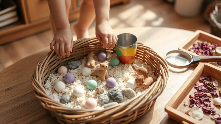 sensory bins enhance toddler cognition