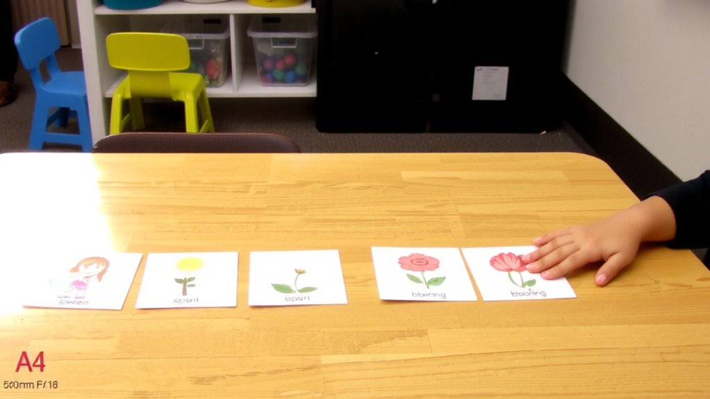 sequence stories with props
