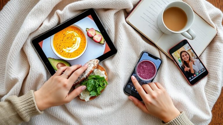 sharing prenatal recipes digitally