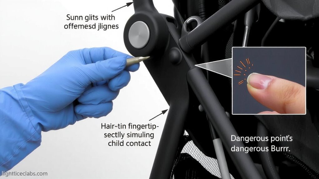 sharp edges safety hazard