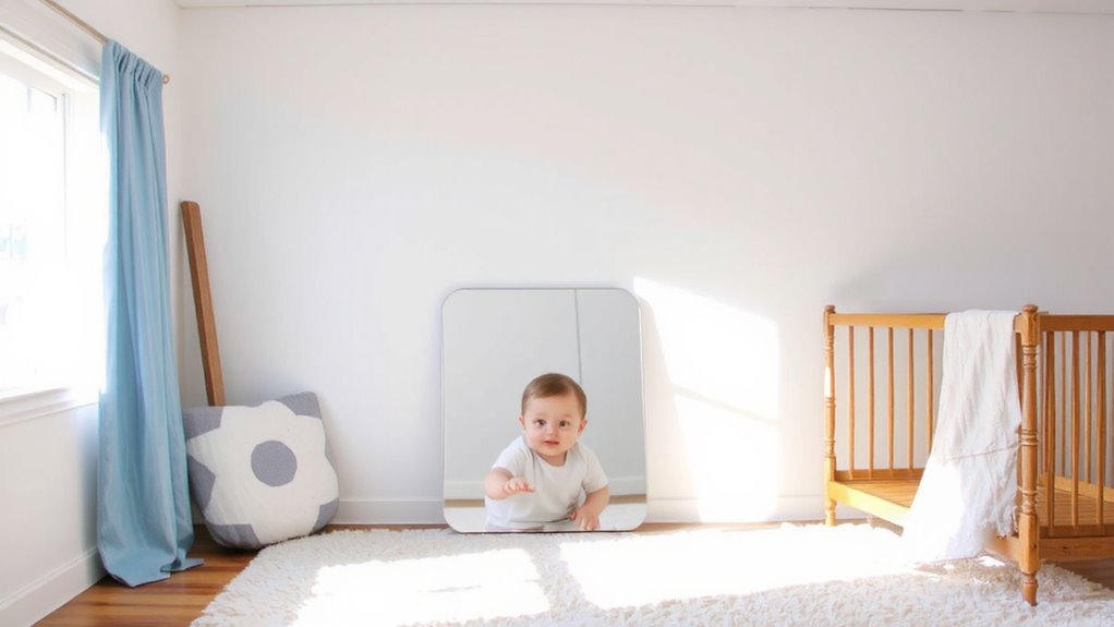 shatterproof glare free baby mirrors