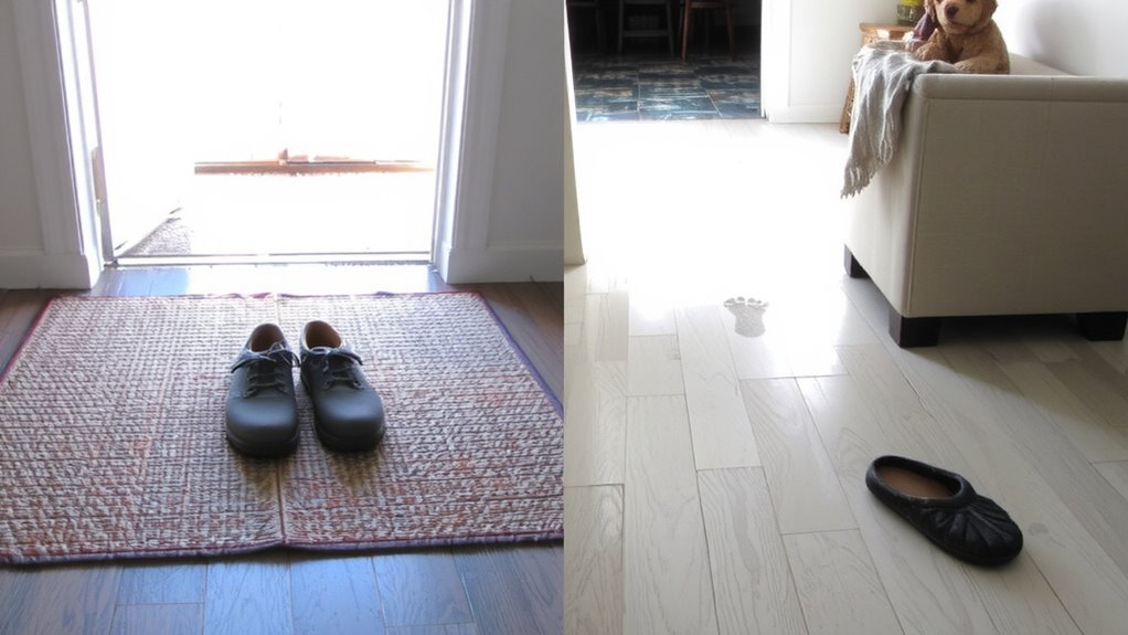 shoes off air clean