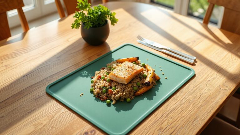 silicone placemats for mess free meals