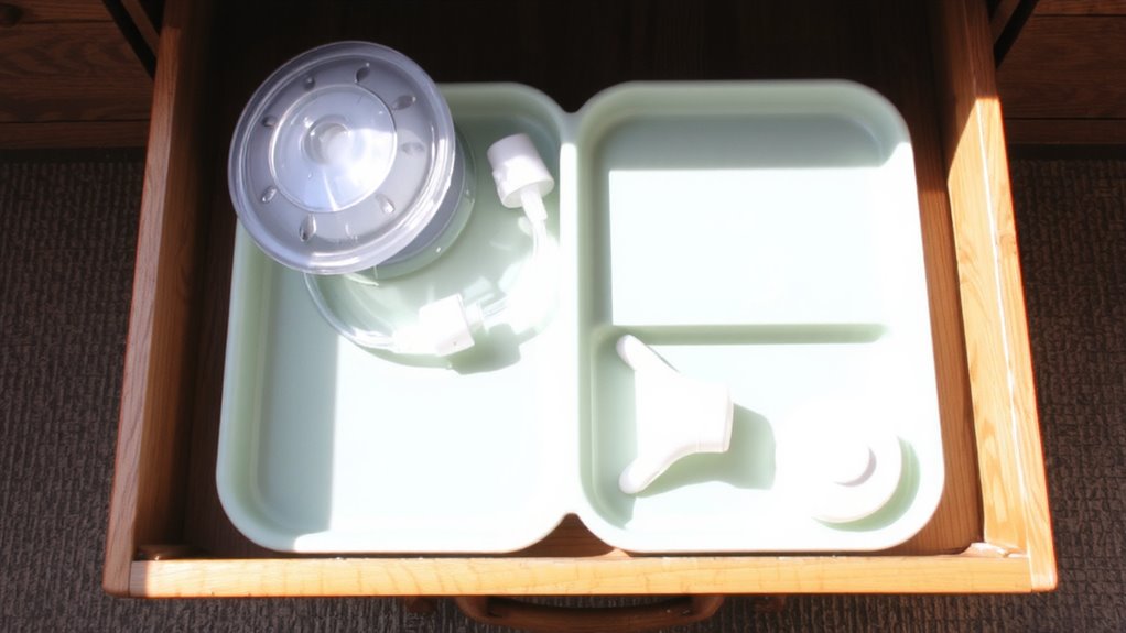 silicone tray organization system