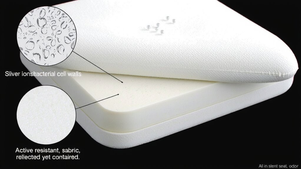 silver ion bacterial disruption technology