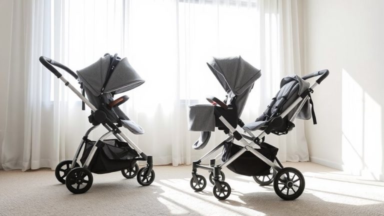 single to double stroller
