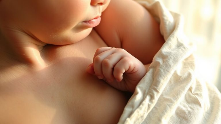 skin to skin builds infant security