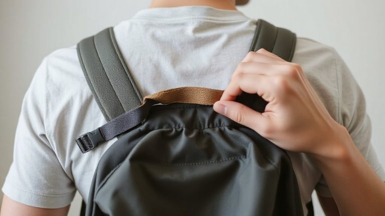 slipping backpack straps solutions