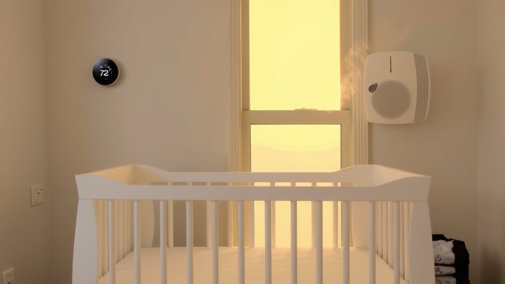 smart thermostat crib sync