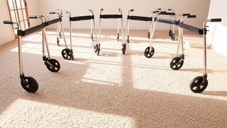 smooth mobility on carpet